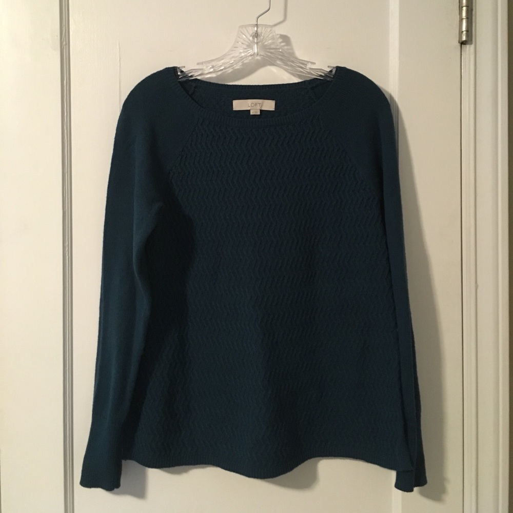Loft dark turquoise / green sweater